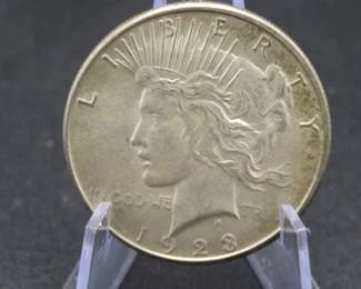 Lot 281. 1923 S Peace Silver Dollar