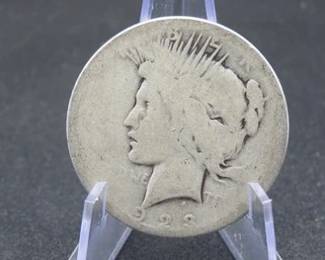 Lot 211. 1923 ? Peace Silver Dollar