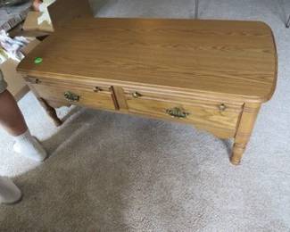 Lot 168. Coffee table 48"W x 18"H x 23"D