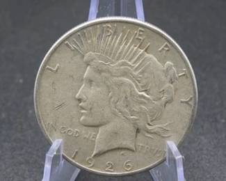 Lot 282. 1926 S Peace Silver Dollar