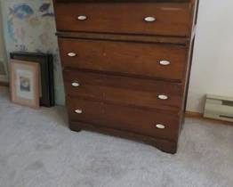 Lot 196. Dresser 31"W x 42"D x 17"D