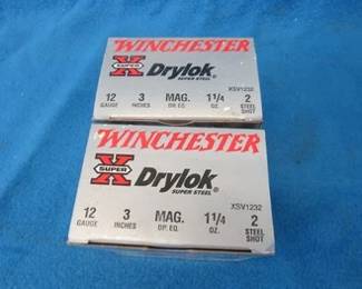 Lot 50. 50 rounds of Winchester Super X Drylock 12-gauge. 3" #2 steel shot.