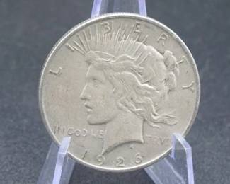 Lot 36. 1926 D Peace Silver Dollar