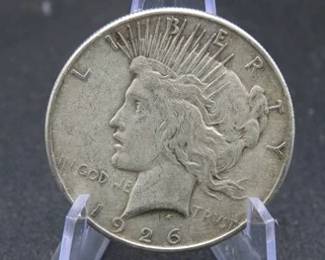 Lot 289. 1926 S Peace Silver Dollar
