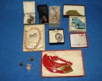 Lot 153. Costume Jewelry