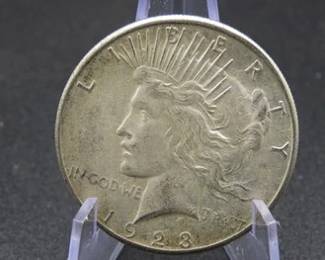 Lot 284. 1923 S Peace Silver Dollar