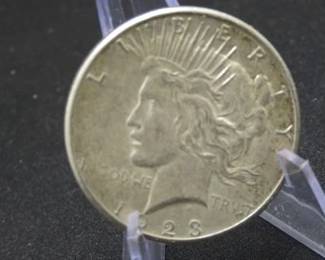 Lot 210. 1923 S Peace Silver Dollar