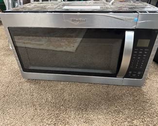 over the range whirlpool microwave
(New)