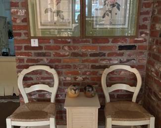 2 Barstools by Pottery Barn