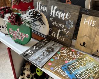 Custom Signs and Toys