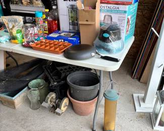 Kitchen Items and Gardening Supplies