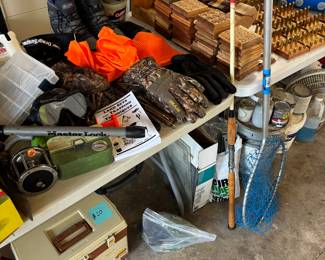 Hunting and Fishing Supplies, Wooden Games, Building Supplies