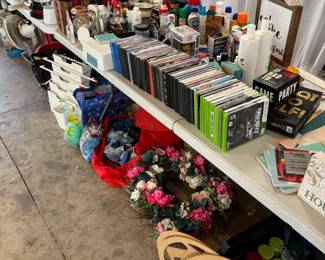 DVDs, Games, Products, Crafting Supplies