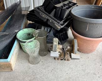 Gardening Items and Pots