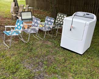 Lawn Chairs, Dryer, Landscape Edging, Patio Chairs, Window