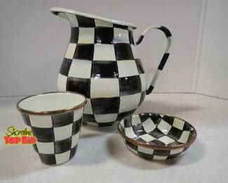 3Pc Mackenzie Childs Set