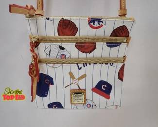 Dooney and Bourke Crossbody Chicago Cubs Handbag, Gently Used Good Condition