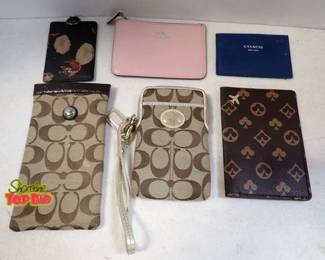 Authentic Coach Coin Purses, Cases More