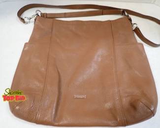 Authentic Coach Park Hobo Brown Pebbled Leather Shoulder Bag, Large, Gently Used