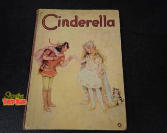 1900s Cinderella Childrens Story Book Very Rare Book