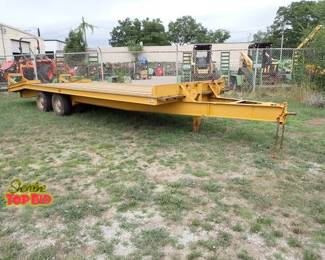 29 Foot Heavy Duty Commercial Equipment Trailer