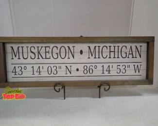 Muskegon Michigan Wall Decor