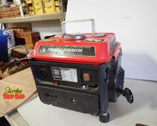 Storm Cat Portable Generator 800 Rated Watts 900 Max 2 HP TwoStroke Engine Works
