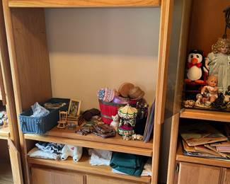 flagpole flag (very large), entertainment center