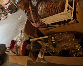 boxes to dig through