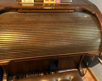 Lowery organ with roll top down $1000 or best offer