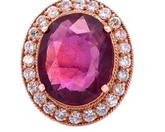 Ruby and Diamond Ring