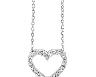 Diamond Heart Necklace