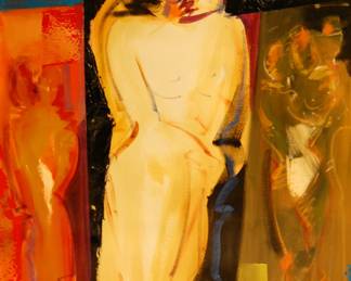 Alfred "Alex" Gockel Acrylic on Canvas Signed