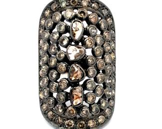 Brown Diamond Cocktail Ring