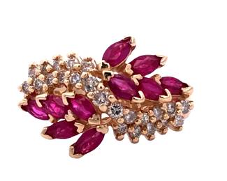 Ruby & Diamond Ring