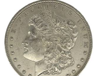 1896 Morgan Silver Dollar BU