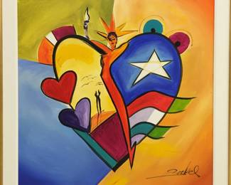 Alfred "Alex" Gockel Original Acrylic on Canvas Signed