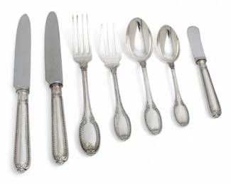 Lot 94
Buccellati Empire Pattern Sterling Flatware Service for 24, 149 PCS