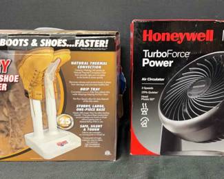 Hyn Dry Shoe And Boot Dryer Honeywell Fan