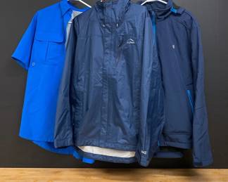 Triple Threat Various Outdoor Clothing Items Jackets And Shirts LLBean, DK, Real tree
