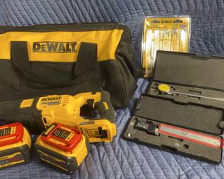 DEWALT Reciprocating Saw With Rechargeable Batteries Including Calibers