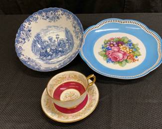 Schumann Plate, Clarence Bone China, Johnson Brothers
