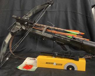 JENNINGS Crossbow Set With Arrows, Accessories, More