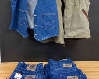 Western Wear Blowout Wrangler Jeans And Vests