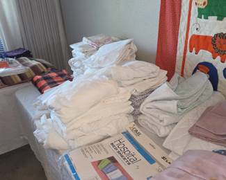 Linens Sheets pillow cases ect