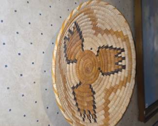  Native coiled basket