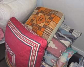Vintage Aztec throw pillows