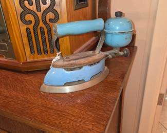 Vintage steam iron