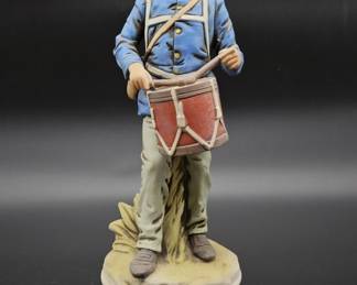 Musical Drummer Boy Soldier Figurine