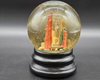 Musical Water Globe, Vtg. San Francisco Souvenir